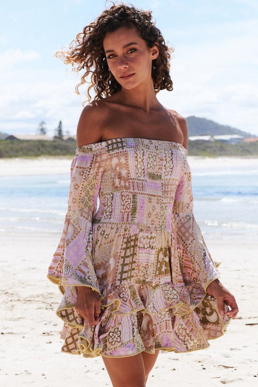 Jaase jaase | Primrose - Jupiter Off The Shoulder Mini Dress