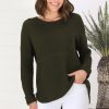 Jackets/Knitwear Salty Crush | Kanza Jumper - Military Green