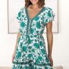 Dresses Salty Crush | Kailin Mini Dress - Green