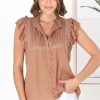 Tops Salty Crush | Zilu Top - Mocha