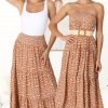 Dresses Salty Crush | Aminah Maxi Skirt/Midi Dress - Rust