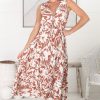 Dresses Salty Crush | Gia - Charis Maxi Dress - Rust