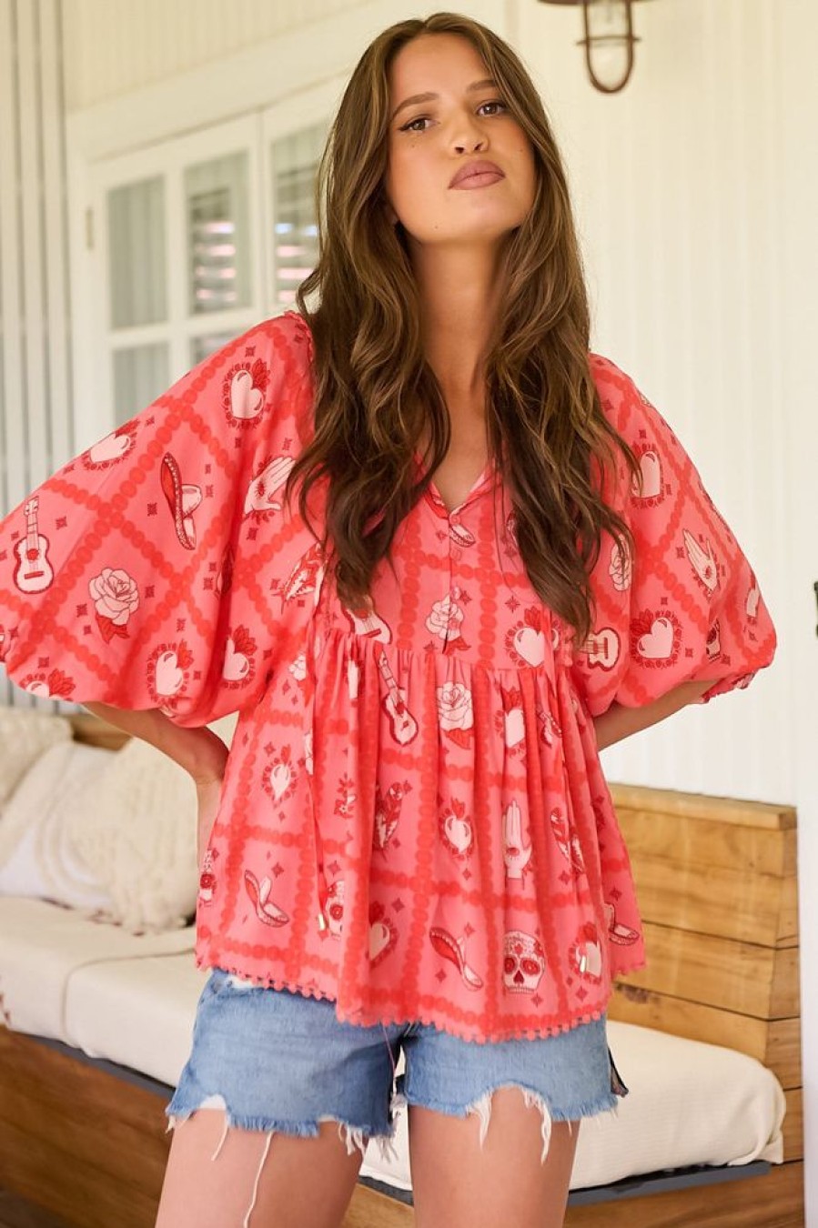 Tops JAASE | Temple - Zamora Blouse