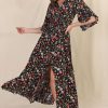 Dresses Salty Crush | Alba - Brina Maxi Dress - Black