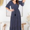 Dresses Salty Crush | Tillie Maxi Dress - Navy