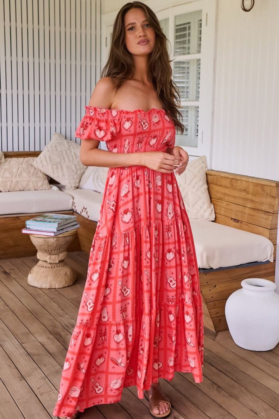 Jaase JAASE | Claudette - Zamora Maxi Dress