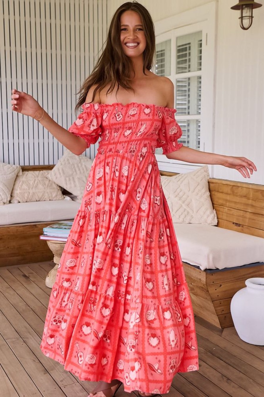 Jaase JAASE | Claudette - Zamora Maxi Dress