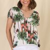 Jaase JAASE | Koi (Cap Sleeve) - Hamptons Top