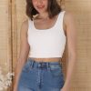 Tops Salty Crush | Karla Top - White