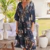 Jaase JAASE | Palace - Indigo Midi Dress