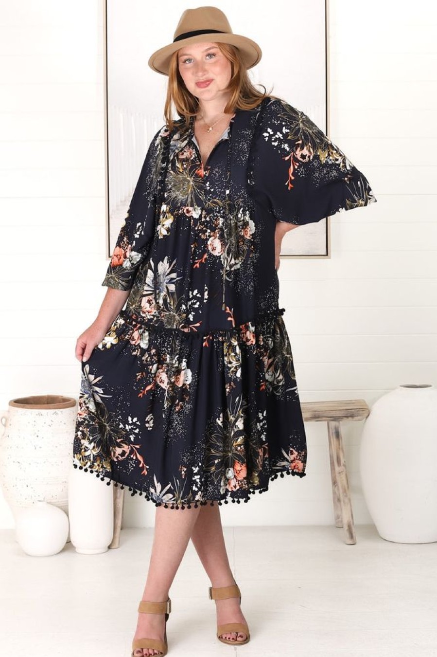 Jaase JAASE | Palace - Indigo Midi Dress