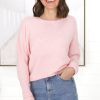 Jackets/Knitwear Salty Crush | Joanne Knit Top - Pink
