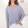 Tops Salty Crush | Verona Top - Grey