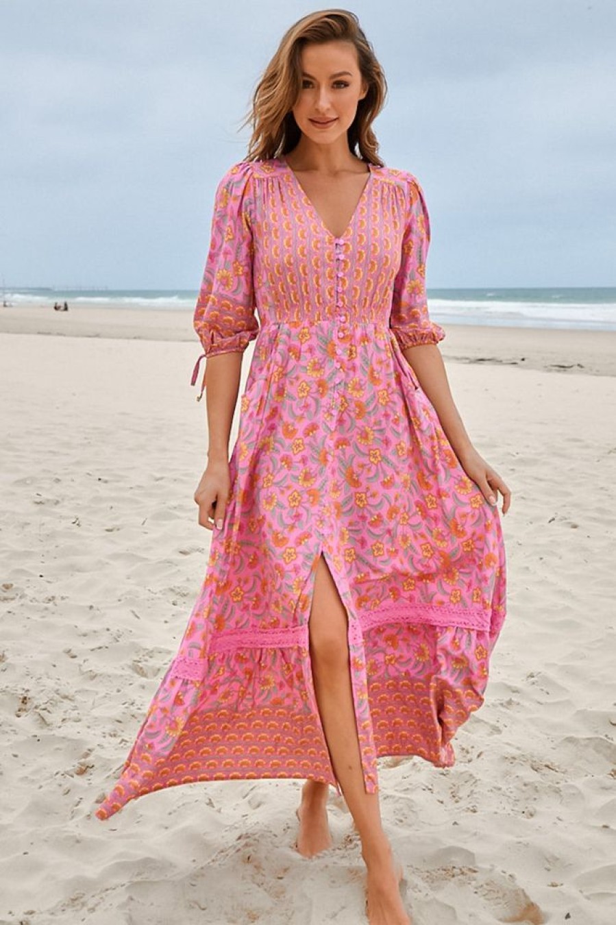Jaase JAASE | Molli - Rosewater Maxi Dress