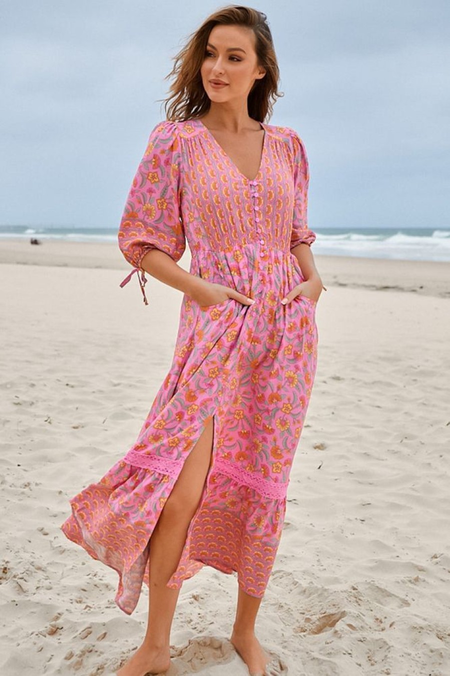 Jaase JAASE | Molli - Rosewater Maxi Dress
