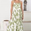 Dresses Salty Crush | Kana - Azira Maxi Dress - Kiwi