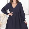 Dresses Salty Crush | Barina Mini Dress - Navy