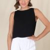 Tops Salty Crush | Kaydee Top - Black