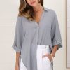 Tops Salty Crush | Beachly Shirt - Cloudy Blue