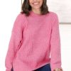 Jackets/Knitwear Salty Crush | Taffie Jumper - Pink