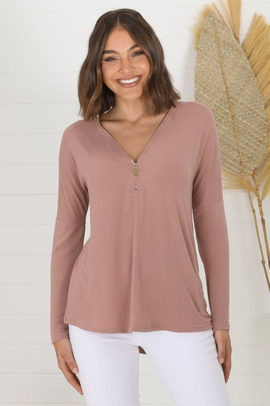 Tops Salty Crush | Cecile Top - Pink