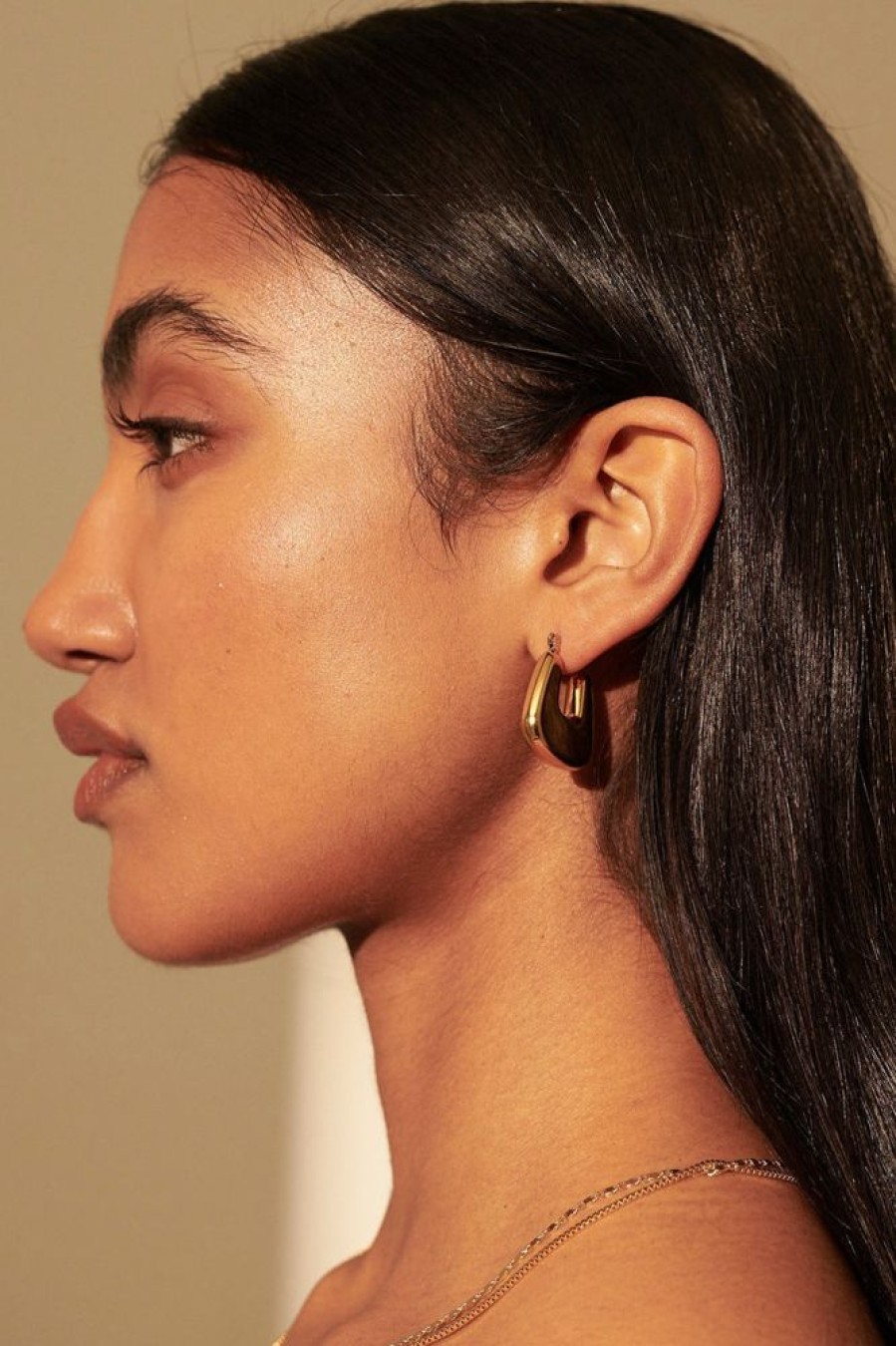 Accessories ANGELS WHISPER | Square Crush Earrings - Gold