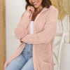 Jackets/Knitwear Salty Crush | Chase Cardigan - Pink